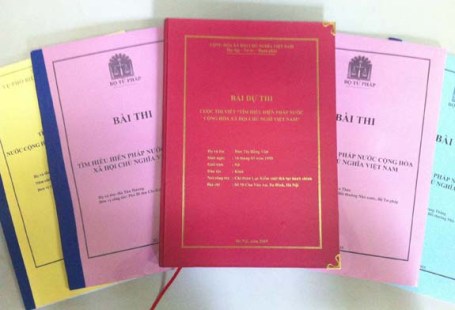 Gần 4,9 triệu bài tham dự Cuộc thi viết “Tìm hiểu Hiến pháp nước CHXHCN Việt Nam”